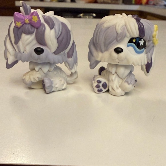 Littlest Pet Shop Other - Littlest Pet Shop (LPS) Sheepdog Figures #465 & #466